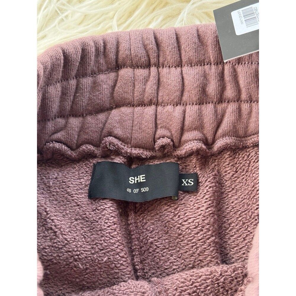 Darc Sport SHE IYKYK Tyler Shorts Midnight Mauve Size XS - Picture 11 of 12